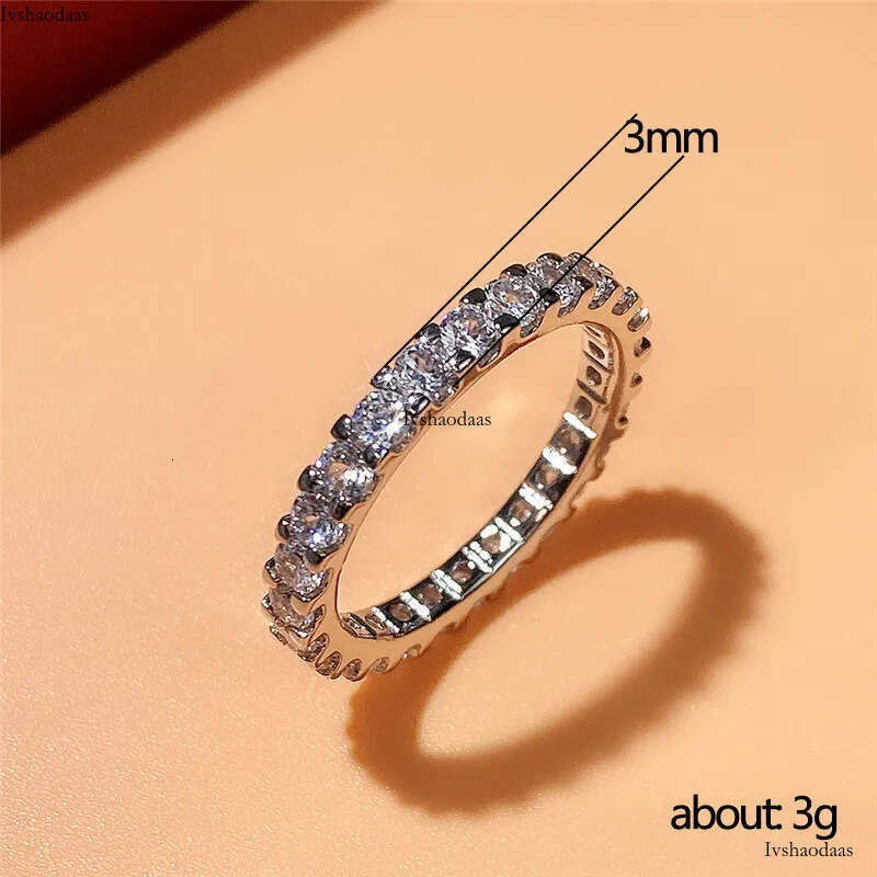 Designer Shiny Dia Women Men Couple Ring Jewelry Ladies Girl Wedding Party Gift Accessories Size 5-12 yxz
