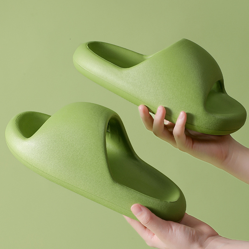 Stepping on Poop Feeling Bread Women Bathroom Sandals Home Indoor Non-Slip EVA Thick Sole Slippers for Men Summer ddmymarket