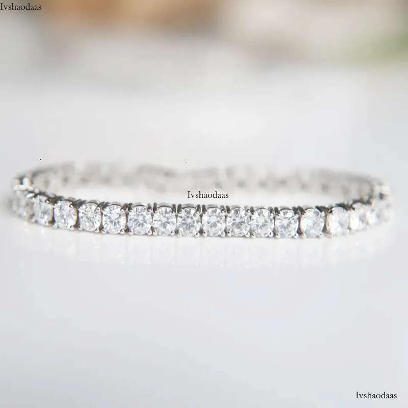 Hip Hop 3mm-4mm-5mm6mm Tennis Men's Chain Women's Pulseiras Jewelry Bracelet