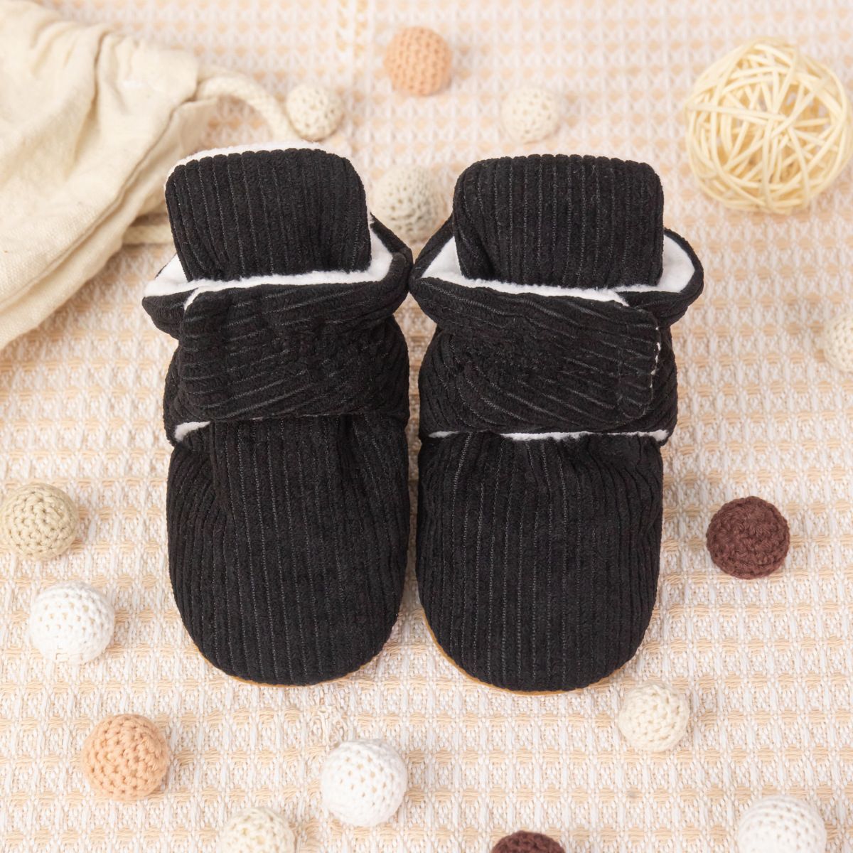 Baby Shoes Boots Winter Warm Socks Light Weight Non-Slip First Toddler Shoes Kidszworld Newborn Infant Footwear Shoes Booties 0-18M Months K0026