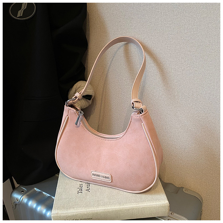 2025 new high-end retro matte women's small bag multifunctional shoulder bag luxury bag dumpling bag designer bag handbag shoulder bag