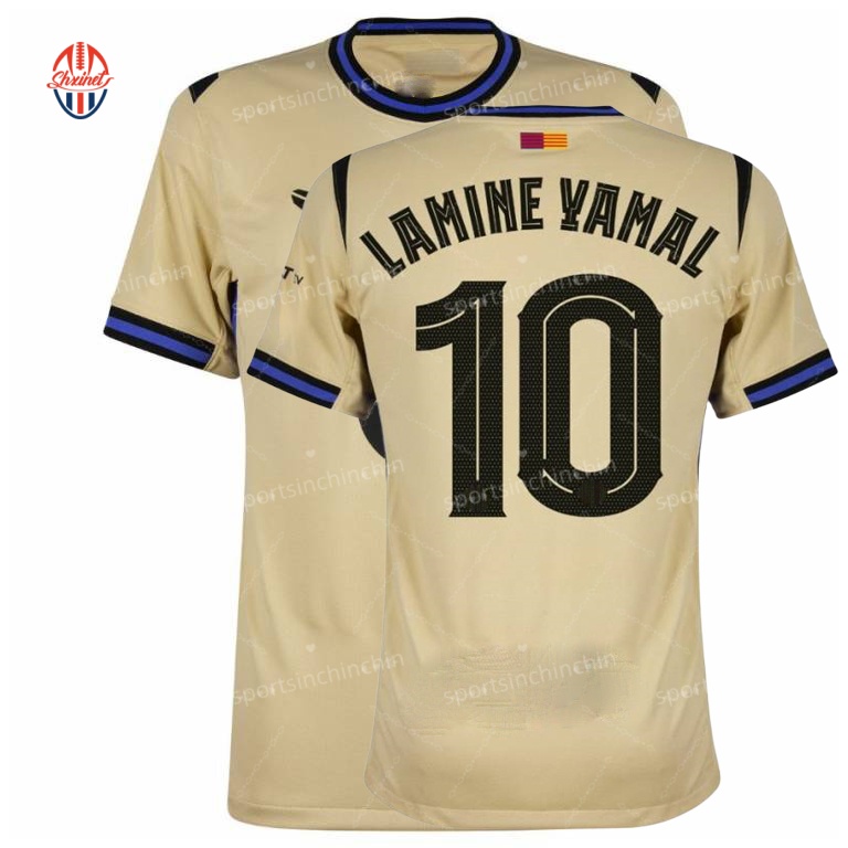 Customizable home and away jerseys for the 2526 season, Rafinha, Marlewan, Messi, Rashford, Gavi, Pedri, adult casual short-sleeved, children's t