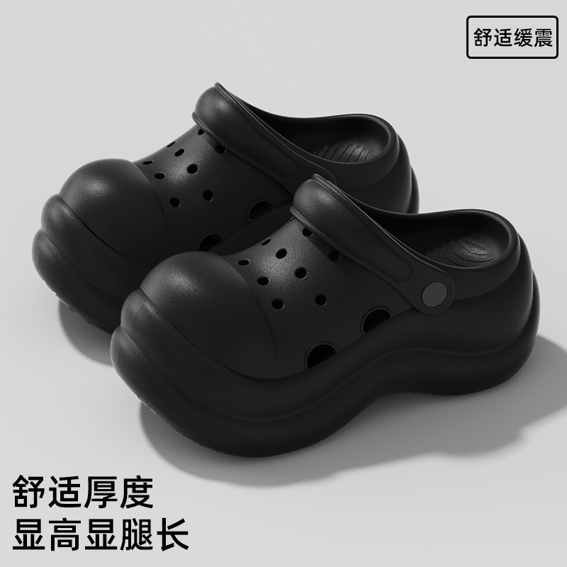 EVA Thick-Soled Clog Shoes for Women Summer Comfortable Fashionable Outdoor Height-Increasing Clogs Beach Non-Slip ddmymarket