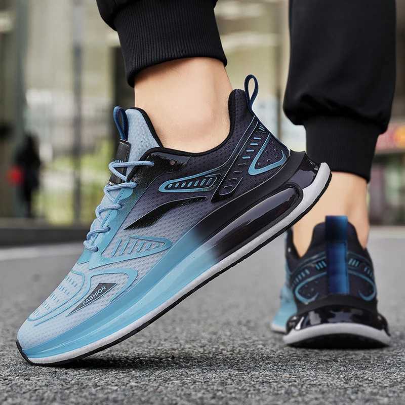 Mens breathable casual sneakers Four seasons new soft sole nonslip comfort outdoor running shoes students light sports shoes Z250930