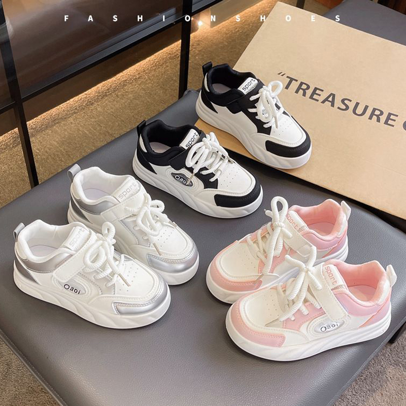 Boys Girls Four Seasons Sport Shoes Toddler Sports Board Shoes Kidszworld Kids Fashionable Running Shoes Size 26 - 37 K0510