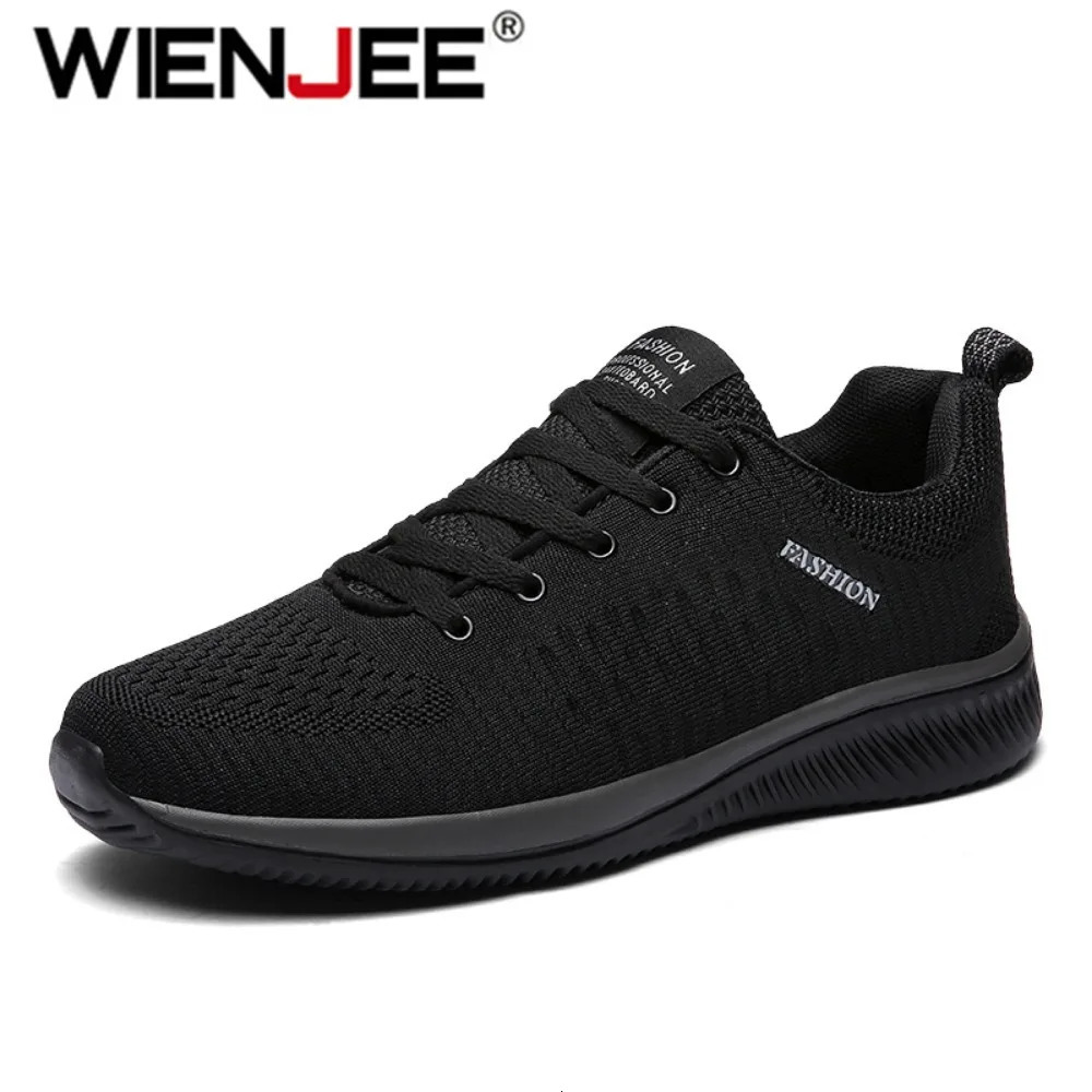 Men Running Walking Knit Shoes Fashion Casual Sneakers Breathable Sport Athletic Men Sneakers Casual Shoes Big Size 3648 250929
