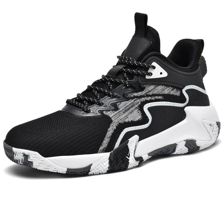 Professional practical basketball shoes new mesh breathable sports shoes ultra light soft sole shock-absorbing running shoes anti slip boots Z 10.2-8