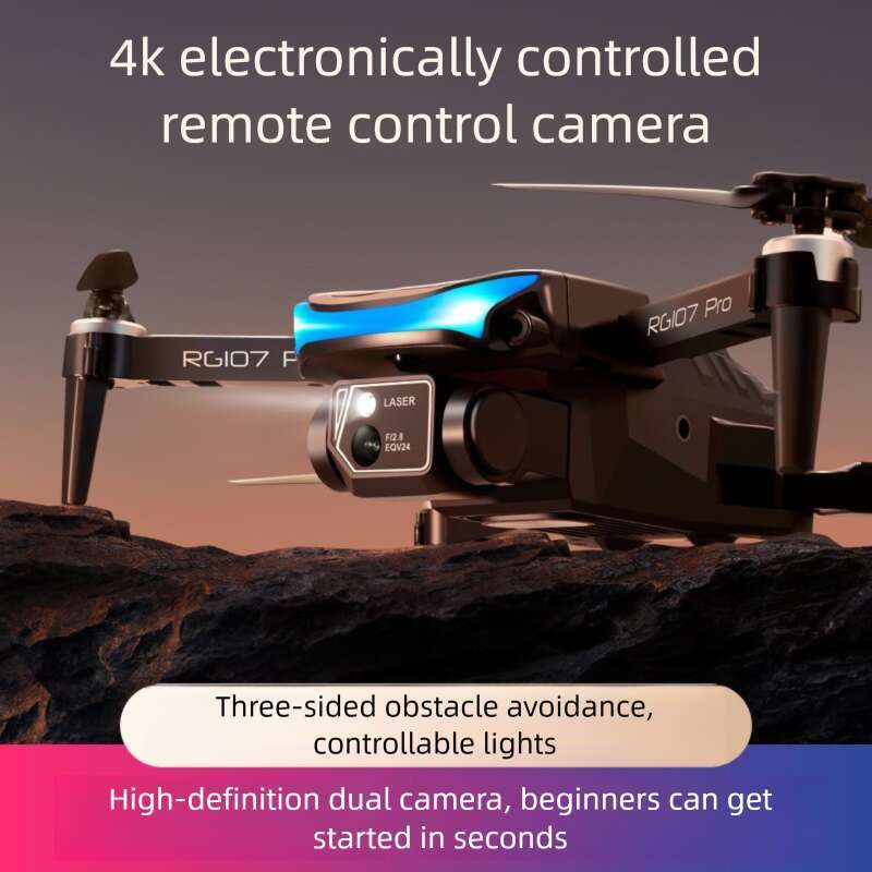 Foldable HD K Aerial Photography Dual Camera Obstacle Avoidance Quadcopter Altitude Hold Drone