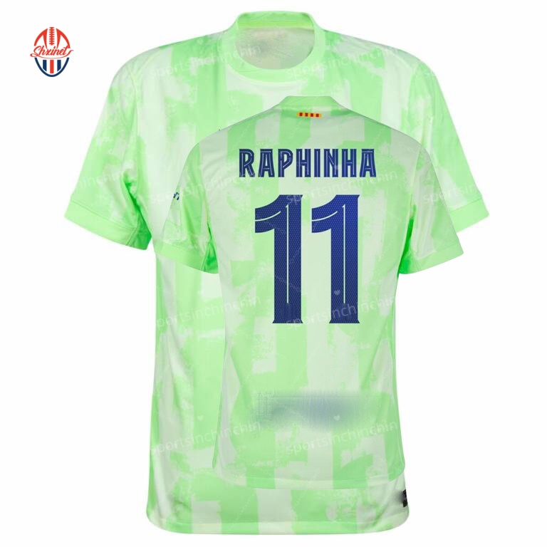 Customizable home and away jerseys for the 2526 season, Rafinha, Marlewan, Messi, Rashford, Gavi, Pedri, adult casual short-sleeved, children's t