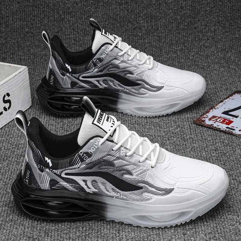 Mens Spring and Autumn New ultralight running shoes casual sports shoes breathable flat mens shoes Z250930