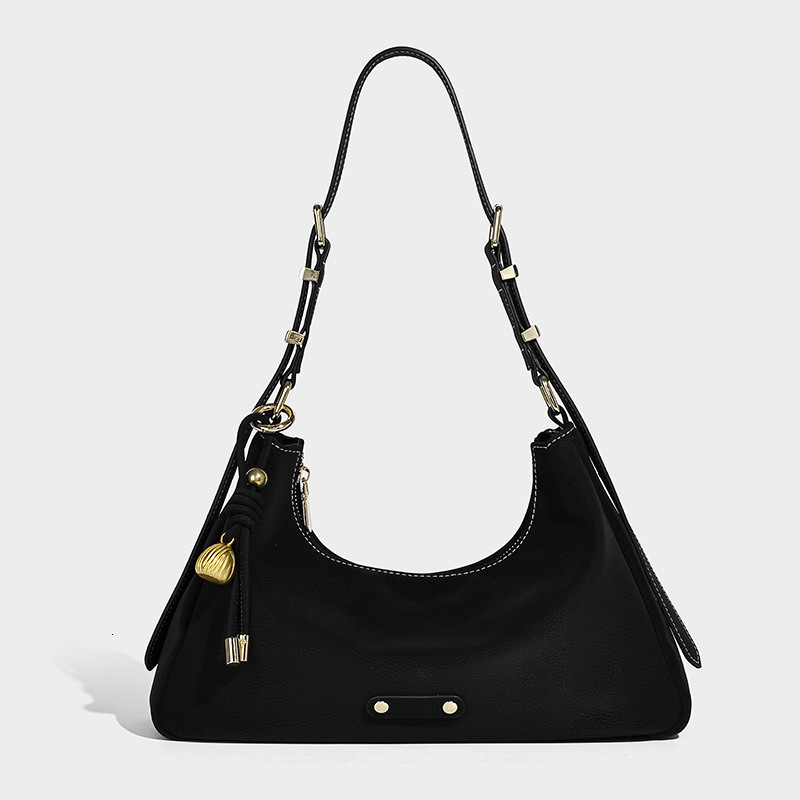 New high-end retro armpit bag, dumpling bag, luxury bag, multifunctional large capacity handbag, designer bag, women's shoulder bag