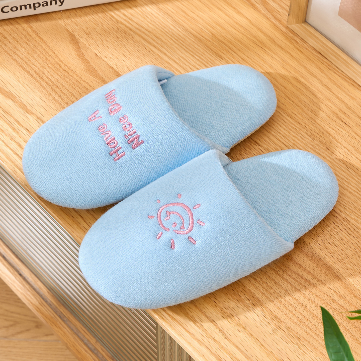 New Simple Floor Couples Indoor Silent Women Autumn Winter Cotton Slippers for Home Use ddmymarket