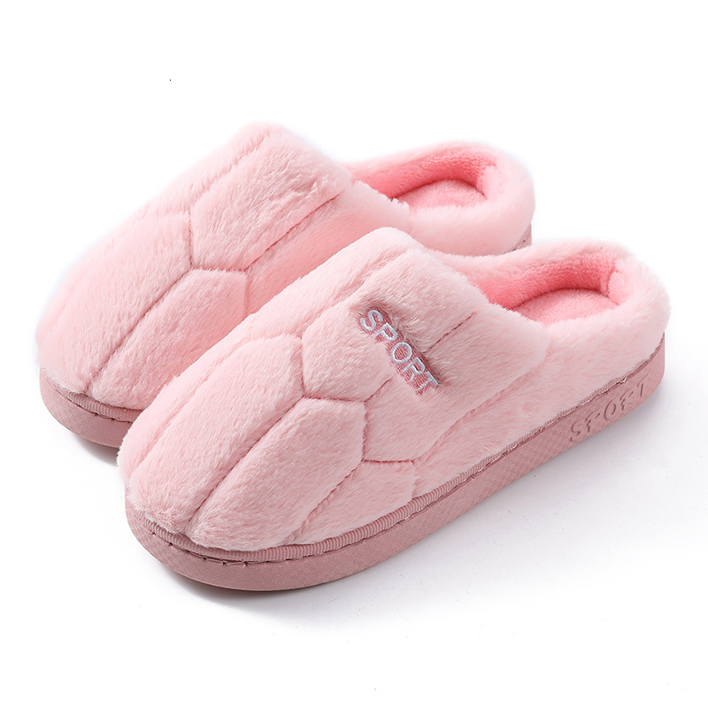 Home Women, Indoor Warm Non-Slip Couple Plush Cotton Slippers for Men, Autumn and Winter ddmymarket