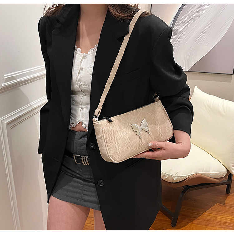 2025 Super Popular Women's Underarm Bag Fashion Elegant Luxury Bag Butterfly Design Autumn/Winter Korean New Shoulder Bag Designer Bag