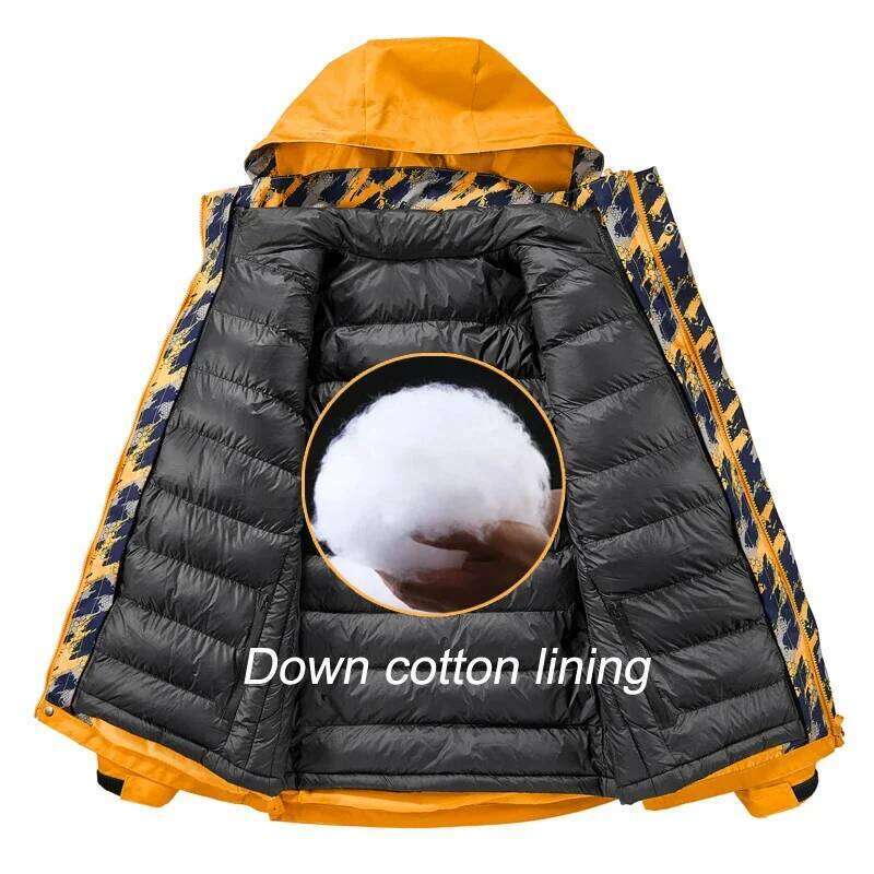 Outdoor Women Mountain Skiing Warm Sport Suits Ladies Snow Clothing Winter Down Jacket And Strap Pants Brand Ski Suit Plus Size