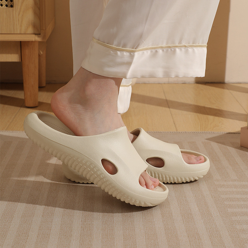 New Home Comfortable Slippers Women, Summer Outdoor Wear, Soft Sole, Non-Slip, Household Bathroom Thick Sole EVA Sandals for Men ddmymarket