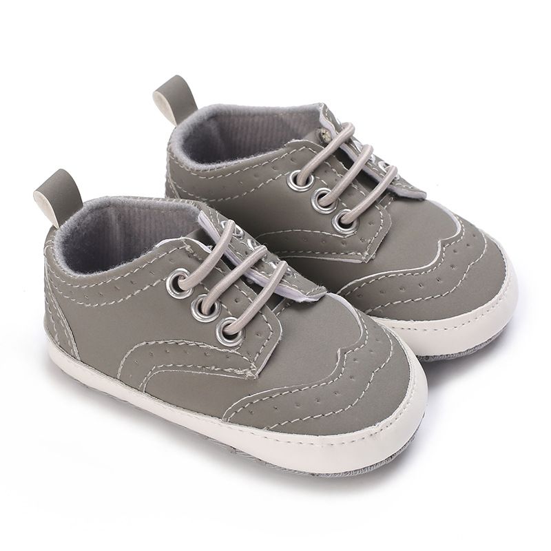Baby baptism Shoes For Boy Newborn White Causal Soft Sole Antiskid Girl Shoes Kidszworld Toddler Infant First Walker Shoes 0-18M K0444