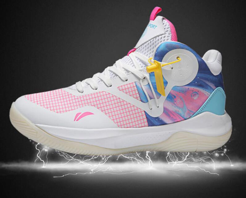 New mesh basketball shoes for male and female couples student and children's sports shoes practical basketball shoes battle boots Z 10.2-4