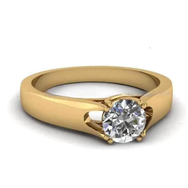 Fully Moissanite Dia Wedding Fine Jewelry Sterling Sier Womens Engagement Ring for Weding