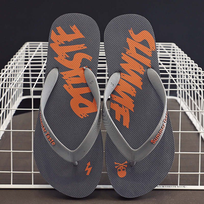 New Summer Men's Flip-Flops Korean Style Trendy Indoor and Outdoor Fashion Beach Sandals ddmymarket