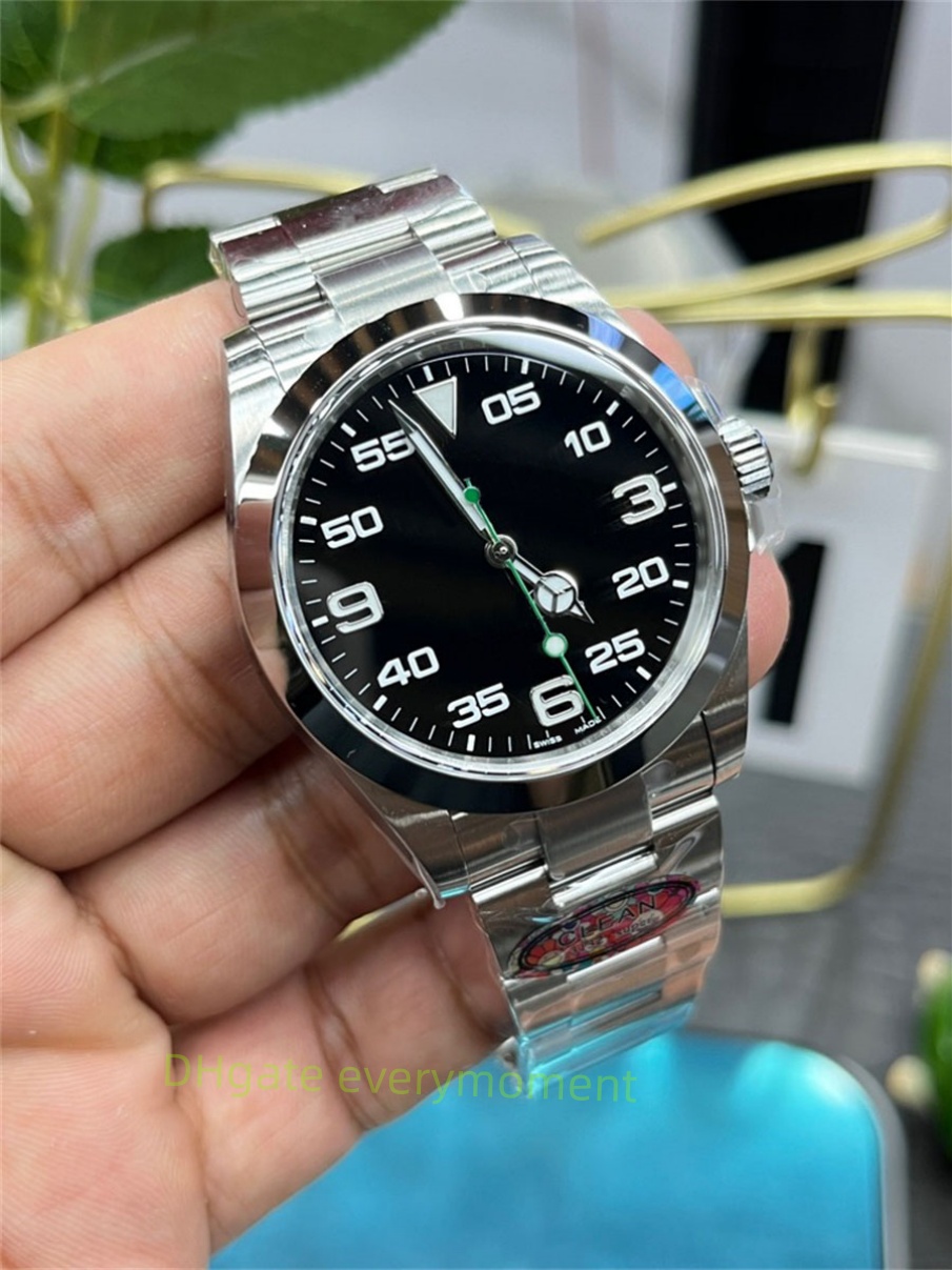 CLEAN Factory Men's Watch M126900 40mm Automatic Machinery Top Quality Men's Watch 904L 3230 Movement Sapphire Black Dial Glow Diving Watch Real Photo-62