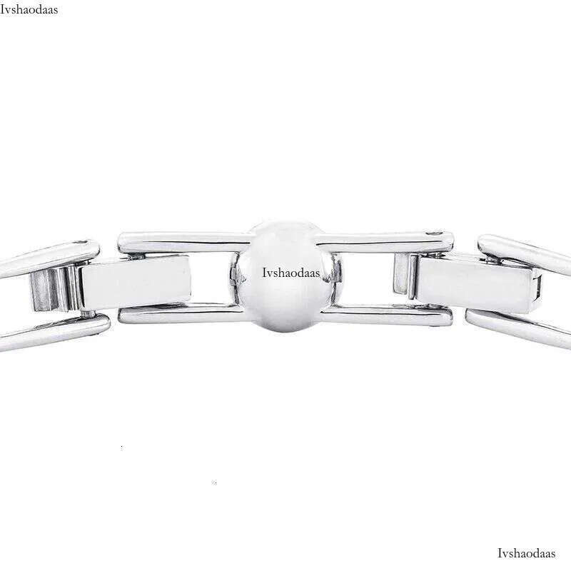 bracelet for women plated sier gold tennis necklace Austria crystal dia bracelets designer jewelry woman Christmas gift With Box