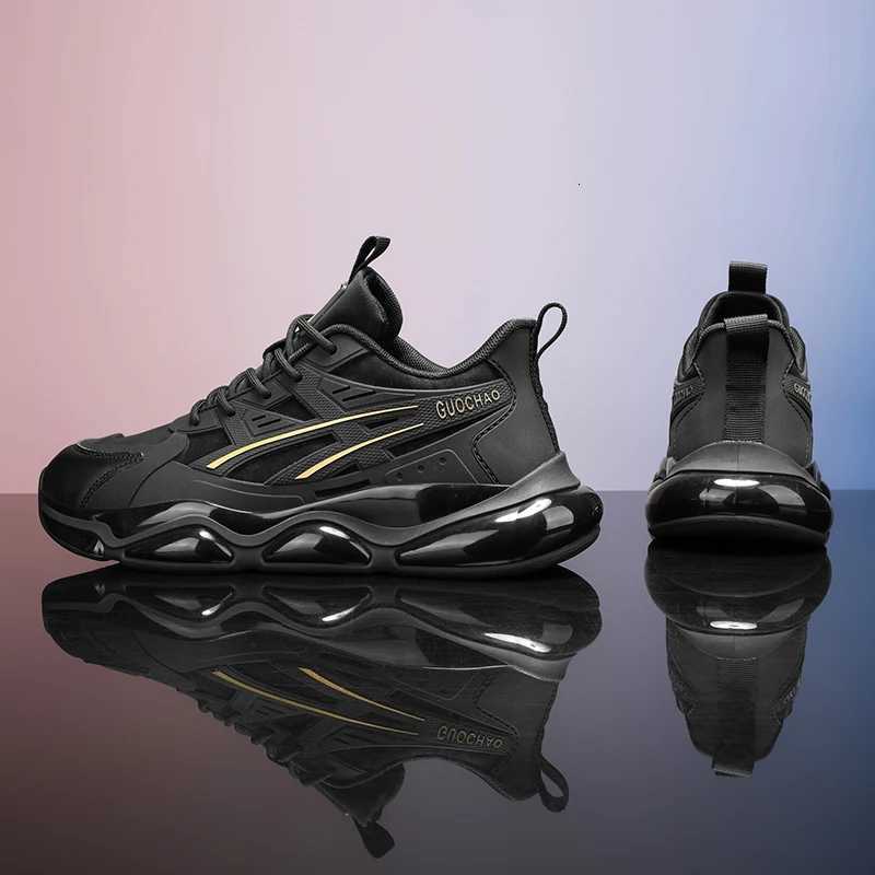 Mens luminous light breathable casual sports shoes soft sole four seasons new comfort outdoor running shoes students sneakers Z250930
