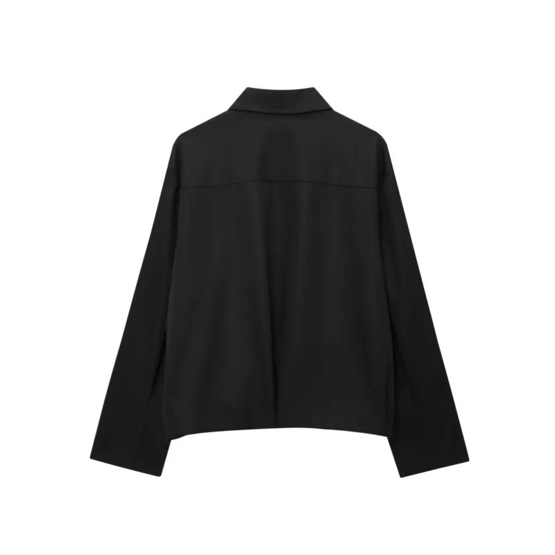 HipSeam Women Bomber Jacket Long Sleeve Womens Loose Jackets With Zipper Casual Lady Pocket Coats Female 250930