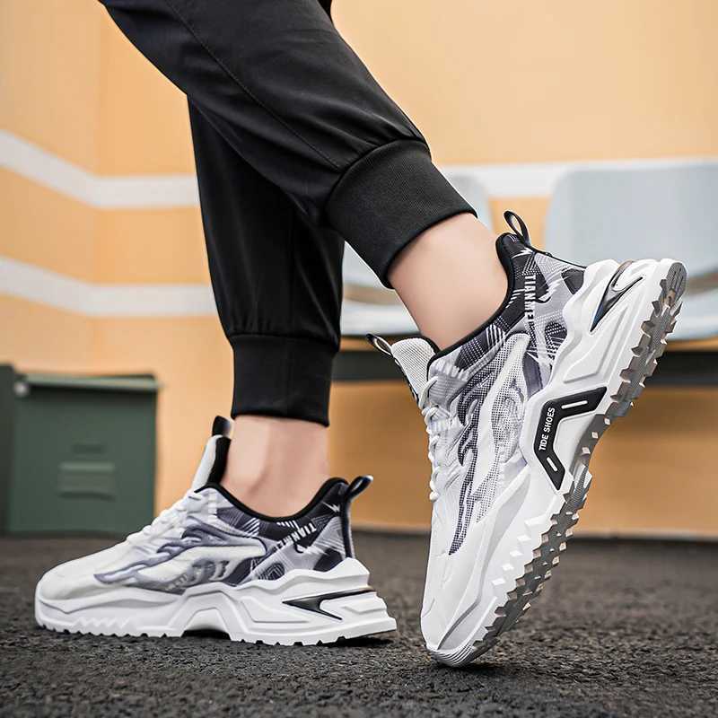 Fashionable Trendy Lightweight and Versatile Mens Sneakers Luxury Shoes Sport Anti Slip Wearresistant and Rebound Shoes Z250930