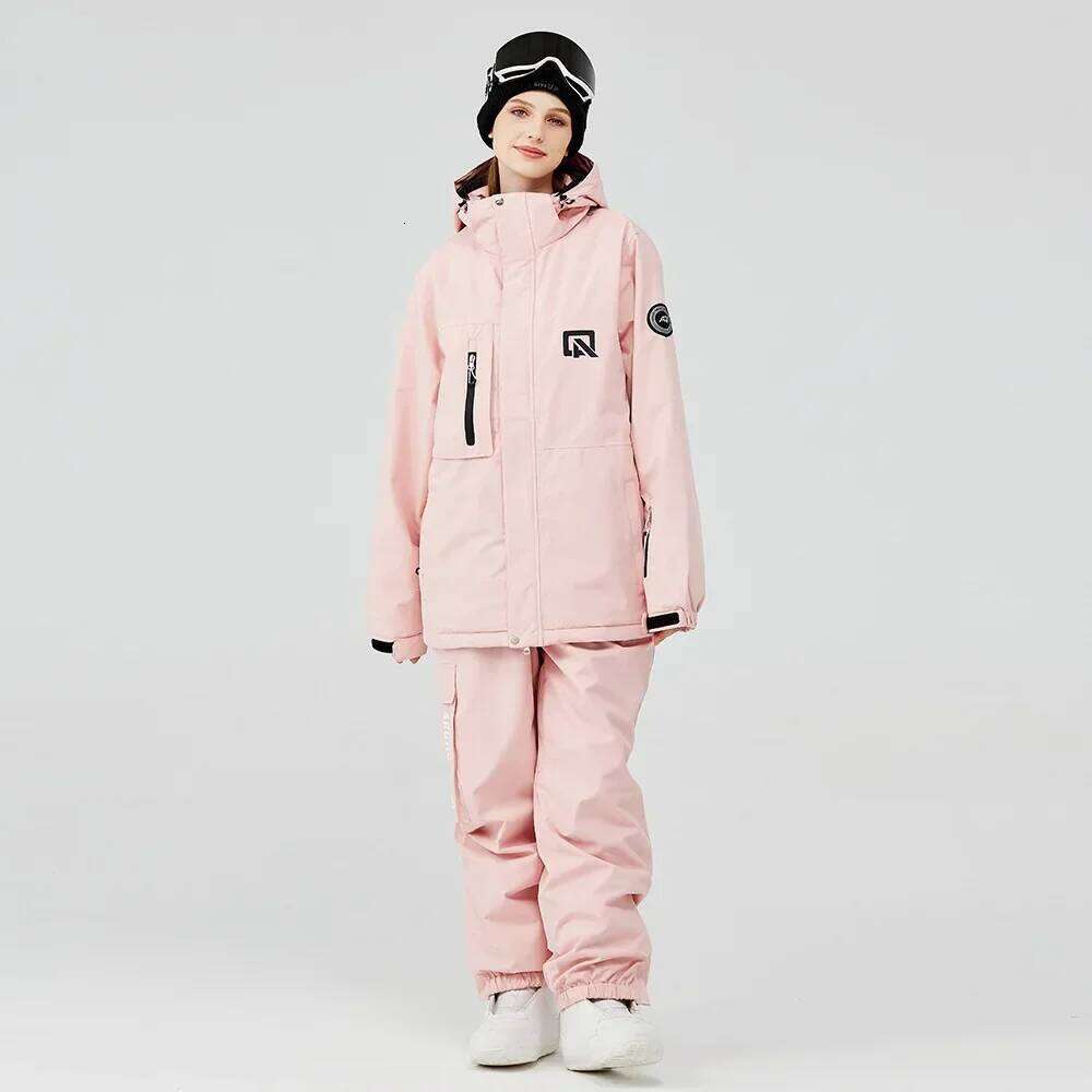 Sets For Women Ski Jackets And Pants Men Snowsuit Snowboard Coat Outfits Warm Hooded Waterproof Windproof Insulated