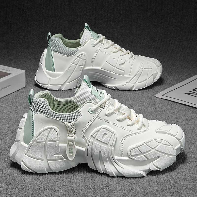 Four season thick soled dad shoes versatile casual shoes trendy shoes student shoes mens shoes Z250930