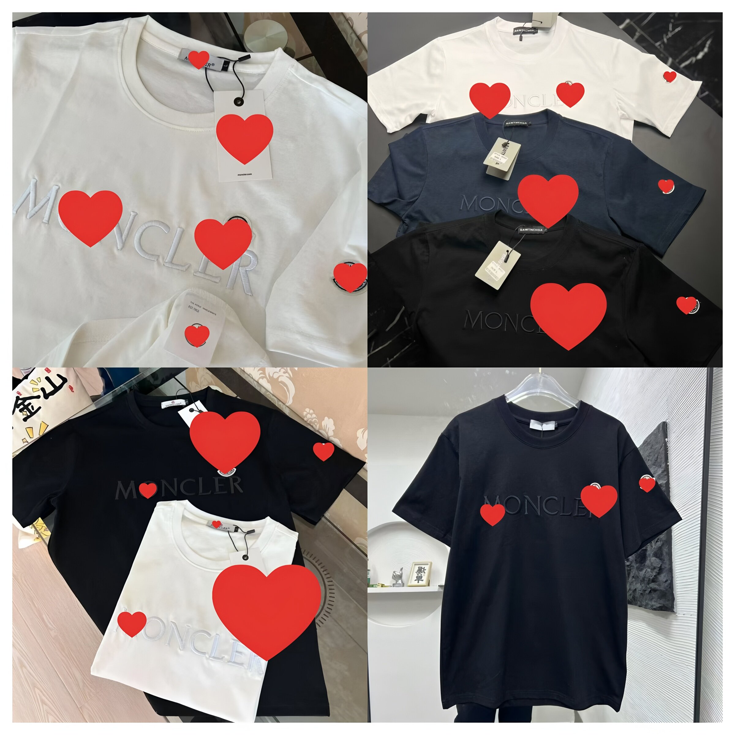 Embroidery Kid Girl Boy Women's T-Shirt 2026 Designer Tees T-shirt Plus Size Men 7XL Summer Luxury