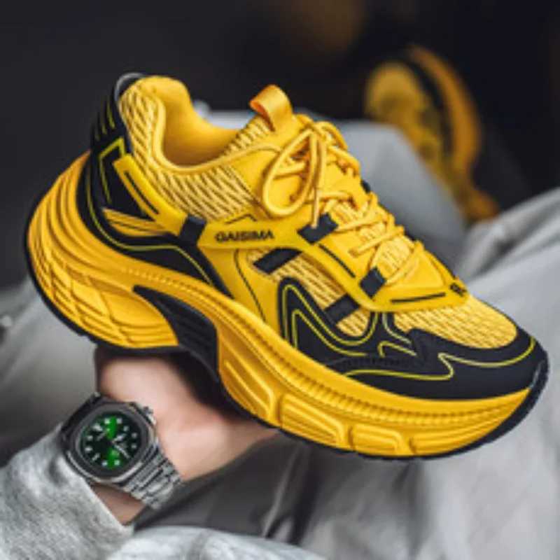 Trendy Ins Thick soled Niche Dad Shoes Trendy Shoes Casual Shoes Mens Shoes Z250930