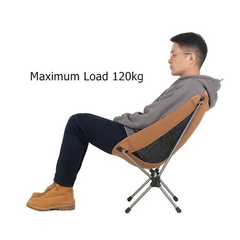 DIDI Camp Chairs UltraLight Portable Folding Chair Travel Backpack Leisure Chair Picnic Beach Outdoor Folding Chair J250930