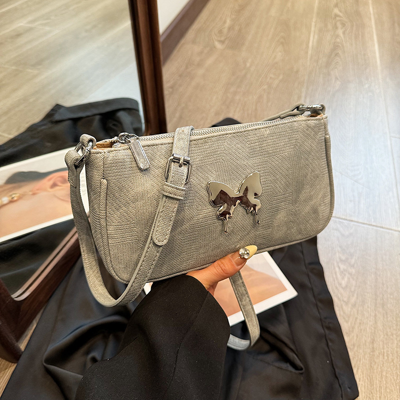 2025 Super Popular Women's Underarm Bag Fashion Elegant Luxury Bag Butterfly Design Autumn/Winter Korean New Shoulder Bag Designer Bag