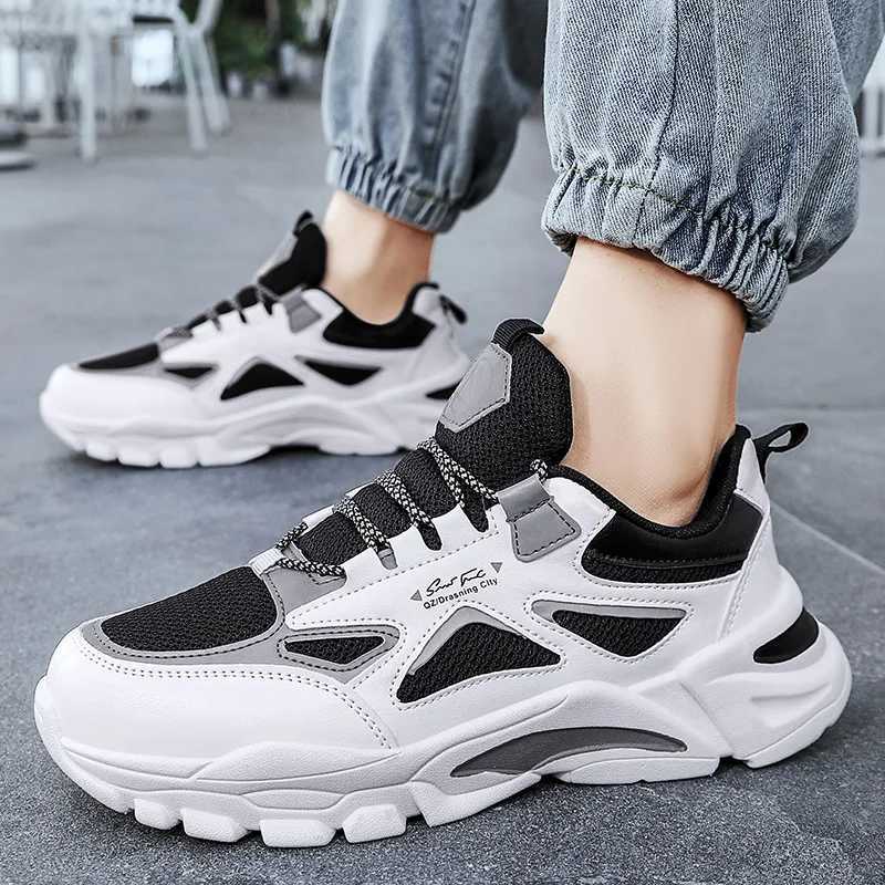 New Mens Casual Shoes Walking Shoes Sneakers Strolling Lightweight and Versatile Rebound Outdoor Daily Work Running Shoes Z250930