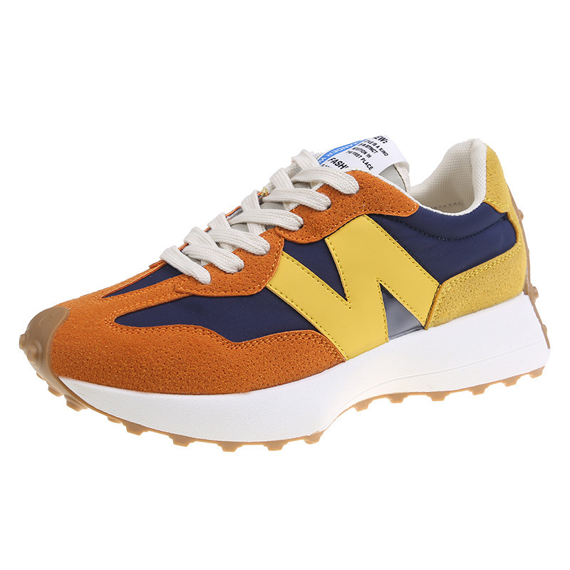 Free shipping designer shoes for womens running shoes black beige orange green khaki New fashionable and versatile outdoor casual sports shoes