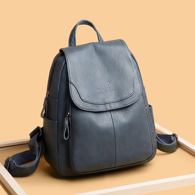 Designer Bag Backpack Cross-border New In Stock Korean Version Trendy Sheepskin Luxury Bag Pattern Colorful Multi-color Women's Backpack Simple S