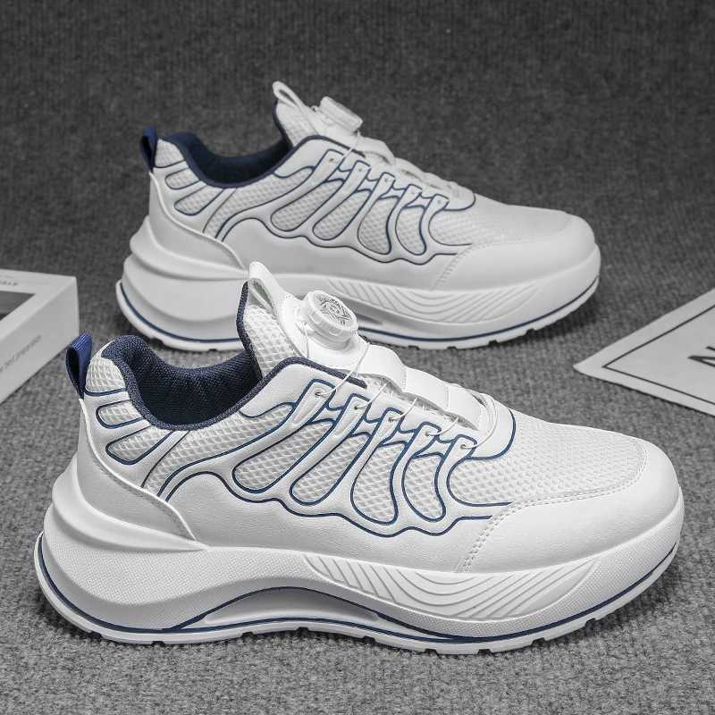 Dads shoes casual sports shoes versatile thick soled student sneakers mens shoes Z250930