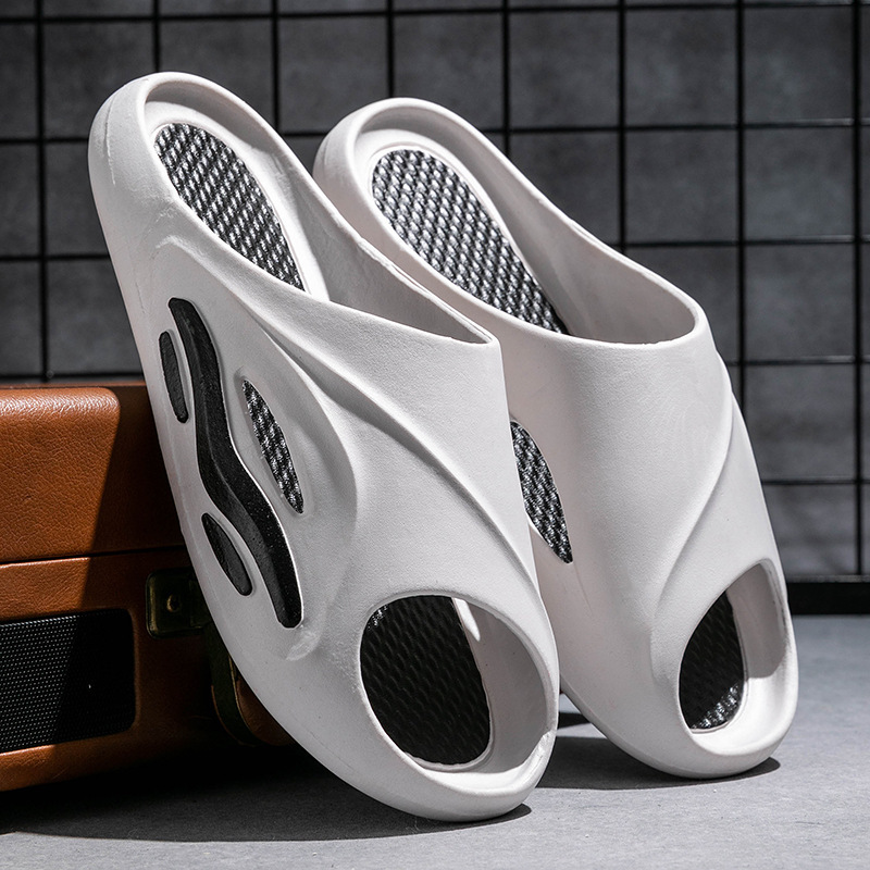 Summer Men's New Fashion Home Sports Non-Slip Wear-Resistant Bath Slippers Outdoor Beach Sandals Men ddmymarket