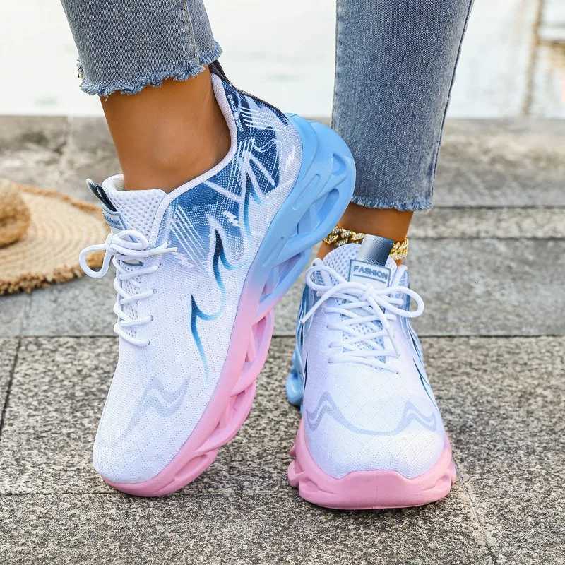 Women Casual Sports Shoes Breathable Lightweight Sneakers Antislip Flats Outdoor Running Walking Shoes Female Vulcanized Shoes Z250930