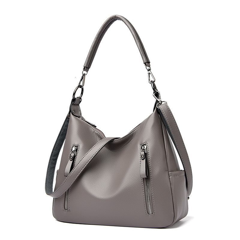 New cross-border hot selling women's style crossbody bag luxury bag cowhide soft leather armpit bag designer bag handbag shoulder bag