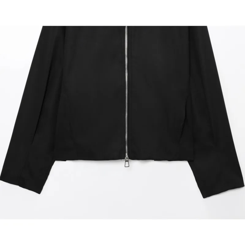 HipSeam Women Bomber Jacket Long Sleeve Womens Loose Jackets With Zipper Casual Lady Pocket Coats Female 250930