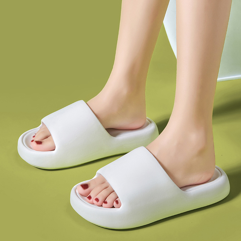 EVA Stepping Comfort Outdoor Couple Bathroom Non-Slip Home Indoor Thick Sole Slippers for Women Summer ddmymarket