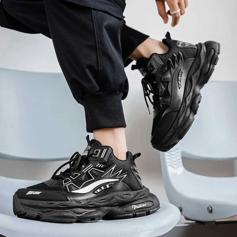 MansOutdoor Sports Casual Trekking Sneakers Breathable Hiking Shoes LaceUp Nonslip Comfortable Versatile Mens Shoes Z250930