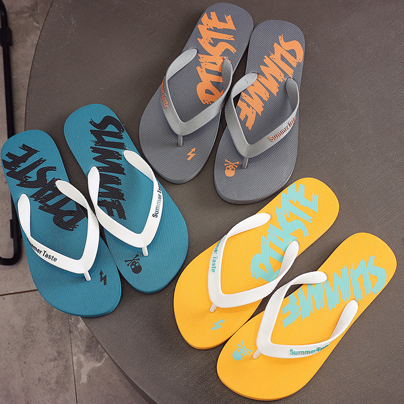 New Summer Men's Flip-Flops Korean Style Trendy Indoor and Outdoor Fashion Beach Sandals ddmymarket