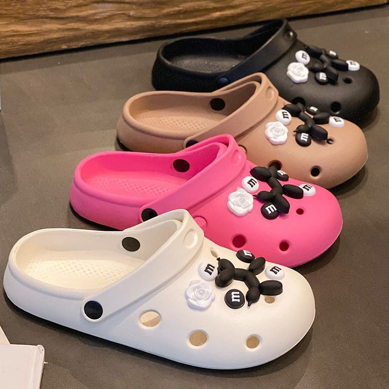Cute EVA Clogs Women, Summer Outdoor Wear, Soft and Comfortable, Non-Slip Thick Sole, 2025 New Beach Sandals for Men ddmymarket