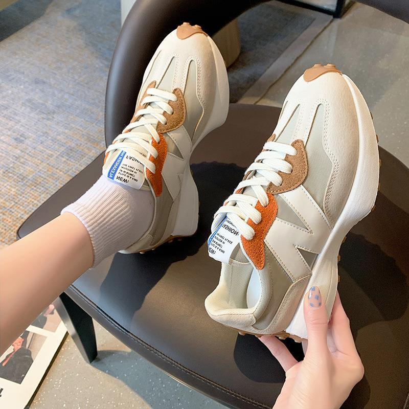 Free shipping designer shoes for womens running shoes black beige orange green khaki New fashionable and versatile outdoor casual sports shoes