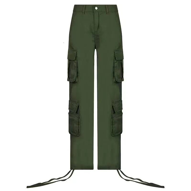 New Women's Street Hip Hop Style Low Waist Fashion Trendy Workwear Denim Casual Pants for Women dongdumaoyi