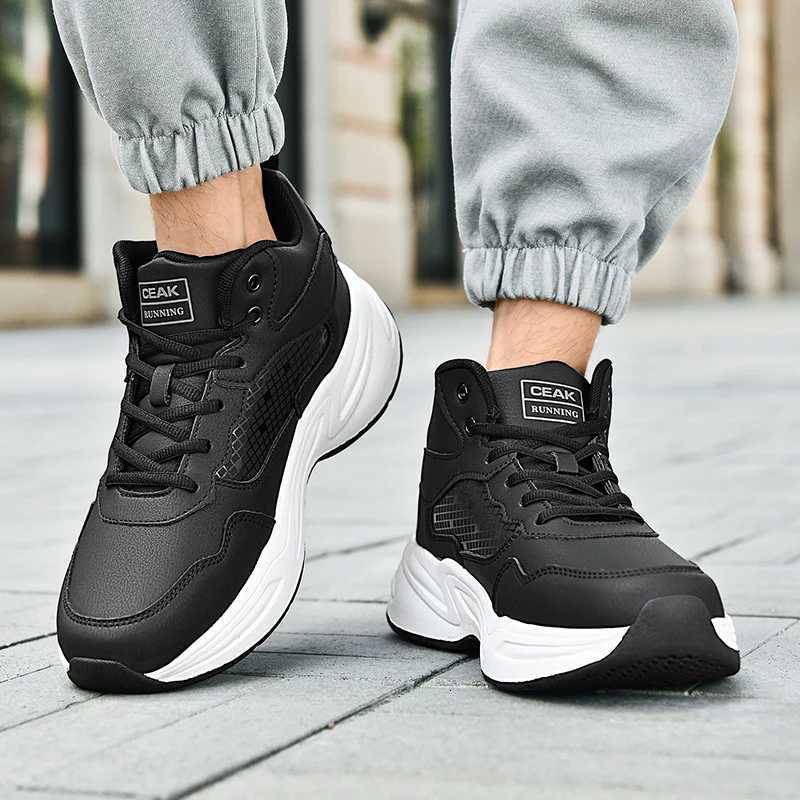 mens sports shoes outdoor four season casual fashion light thick soled anti slip running fashion wearresistant casual sneakers Z250930